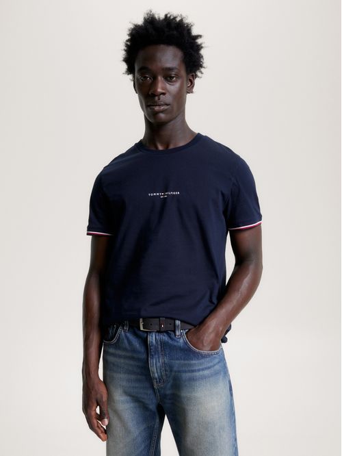 CAMISETA TOMMY LOGO TIPPED TEE TH