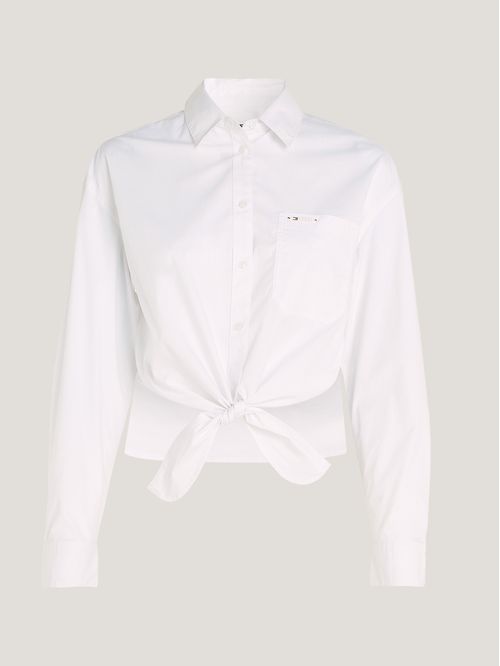 BLUSA TJW FRONT TIE SHIRT TH TH