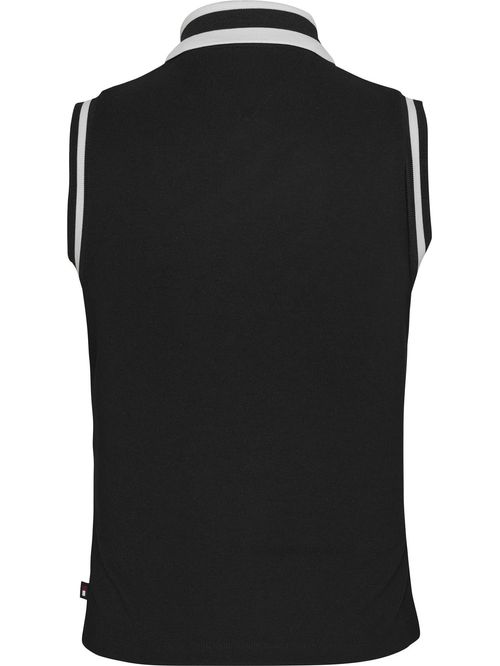 POLO TJW HALF ZIP TONAL SCRIPT POLO