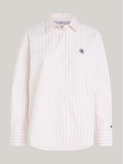 BLUSA SMD STRIPE EASY FIT LS SHIRT