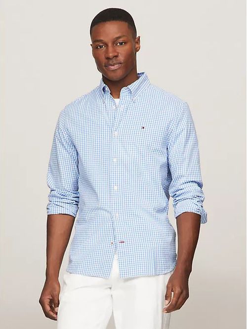 CAMISA M NATURAL SOFT GINGHAM SHIRT TH