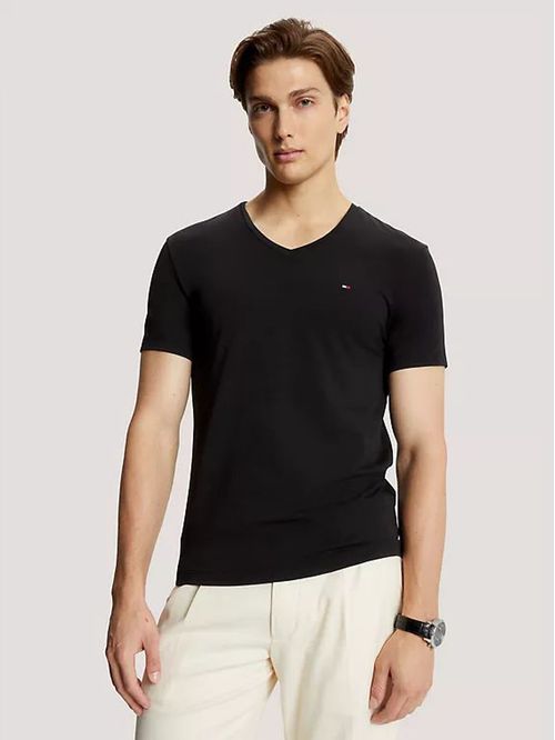 CAMISETA M CORE STRETCH SLIM VNECK TH
