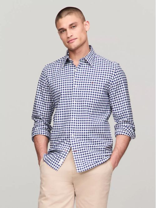 CAMISA M CLASSIC OXFORD GINGHAM RF SH TH