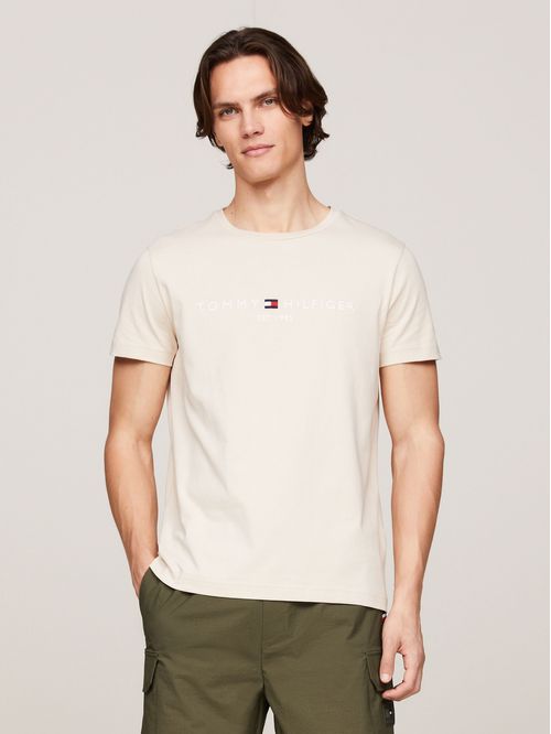 CAMISETA M/C TOMMY LOGO TEE TH