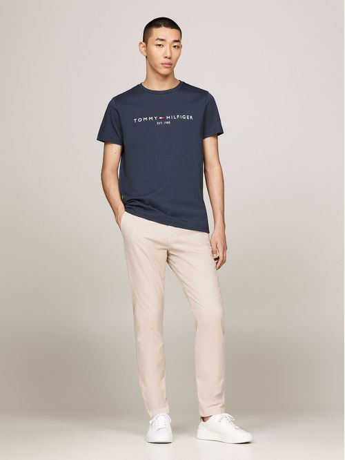 CAMISETA M/C TOMMY LOGO TEE TH