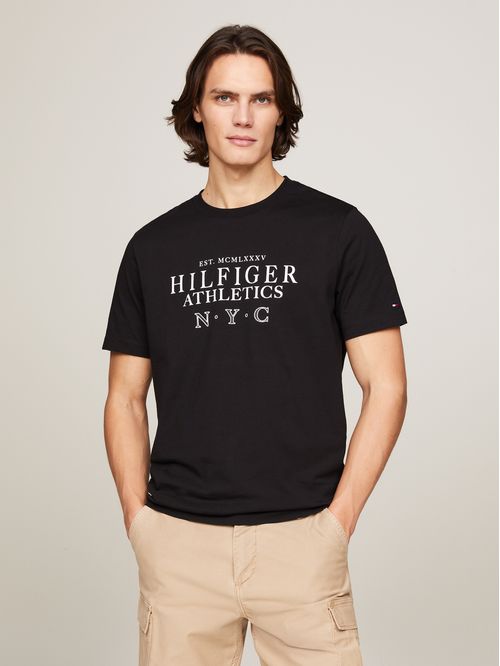 CAMISETA M/C HILFIGER ATH STACK TEE