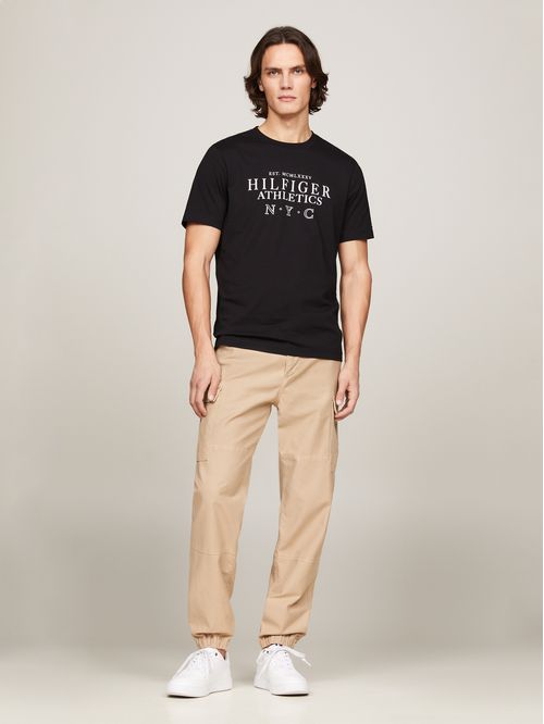 CAMISETA M/C HILFIGER ATH STACK TEE