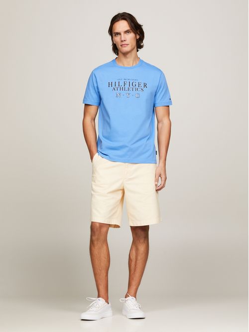 CAMISETA M/C HILFIGER ATH STACK TEE