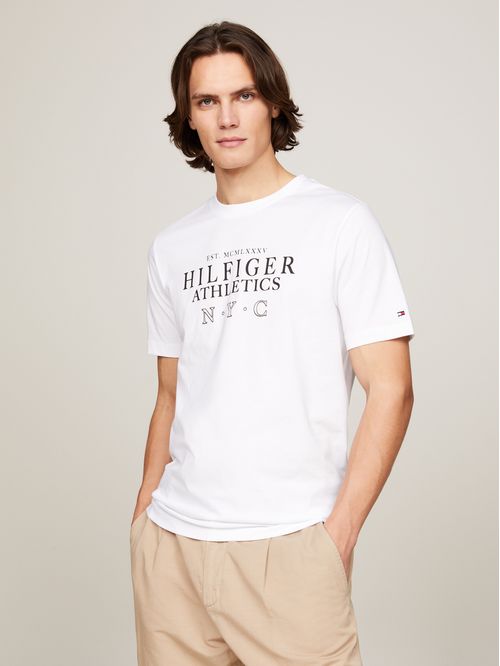 CAMISETA M/C HILFIGER ATH STACK TEE