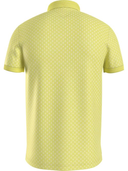 POLO M/C MICRO PRINT SLIM POLO