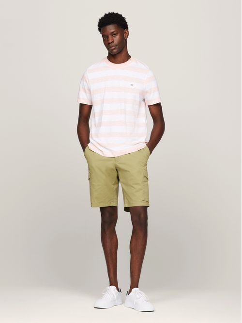 CAMISETA M/C SLUB COTTON STRIPE TEE TH