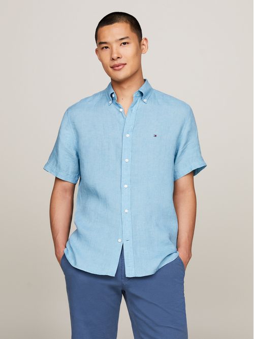 CAMISA PIGMENT DYED LINEN RF SHIRT S/