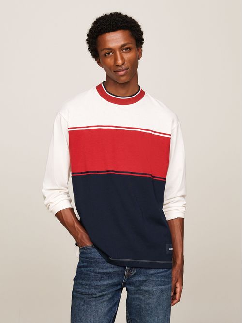 CAMISETA M/C COLOURBLOCK LS TEE TH