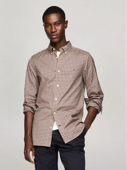 CAMISA M DUTTON TONAL GINGHAM SF SHIR