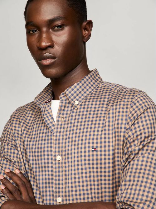 CAMISA M DUTTON TONAL GINGHAM SF SHIR TH