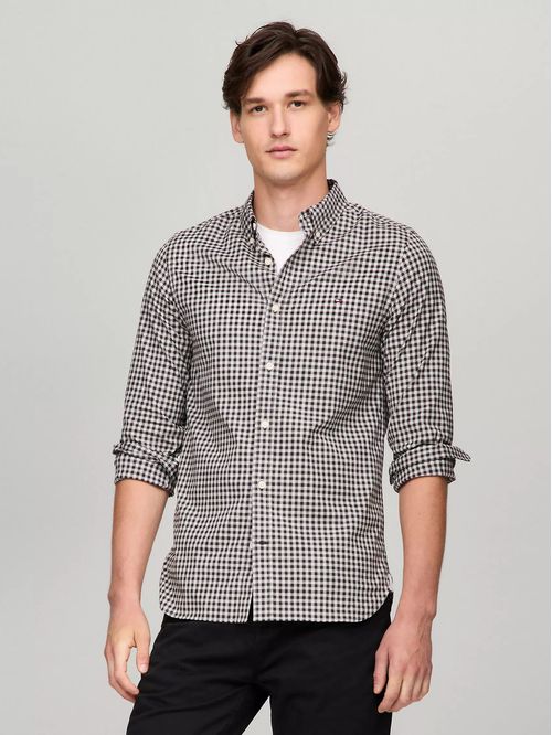 CAMISA M DUTTON TONAL GINGHAM SF SHIR