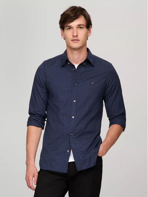 CAMISA M DUTTON TONAL GINGHAM SF SHIR