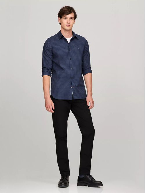 CAMISA M DUTTON TONAL GINGHAM SF SHIR