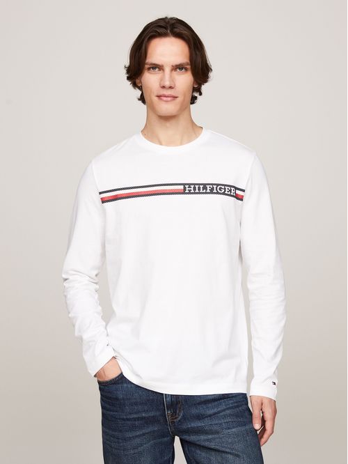 CAMISETA M/C CHEST STRIPE LS TEE TH