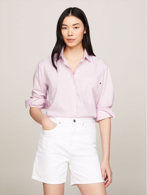 BLUSA ESS POPLIN EASY FIT SHIRT TH