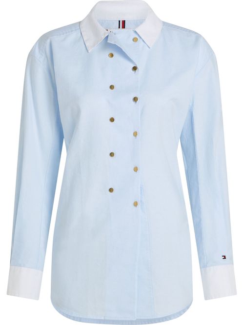 BLUSA DOUBLE BUTTON WAISTED SHIRT TH