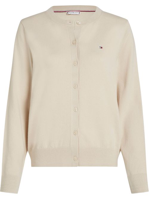 SWEATER CO JERSEY STITCH CARDIGAN TH