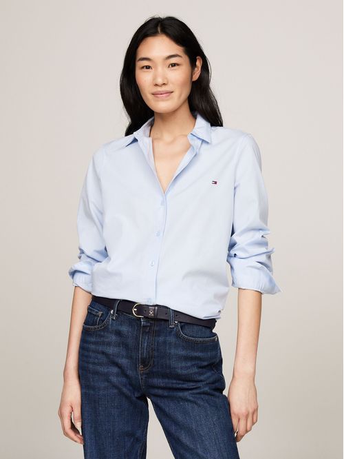 BLUSA ESS POPLIN REGULAR SHIRT TH