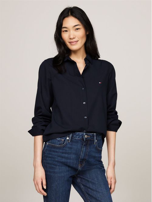 BLUSA ESS POPLIN REGULAR SHIRT TH