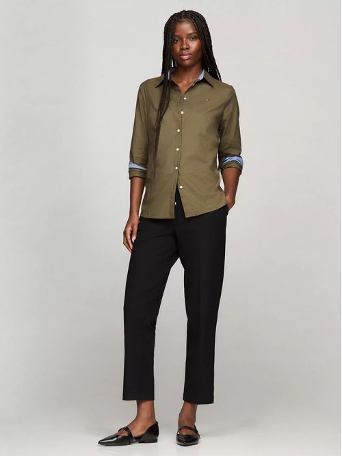 BLUSA W HERITAGE REGULAR FIT SHIRT TH