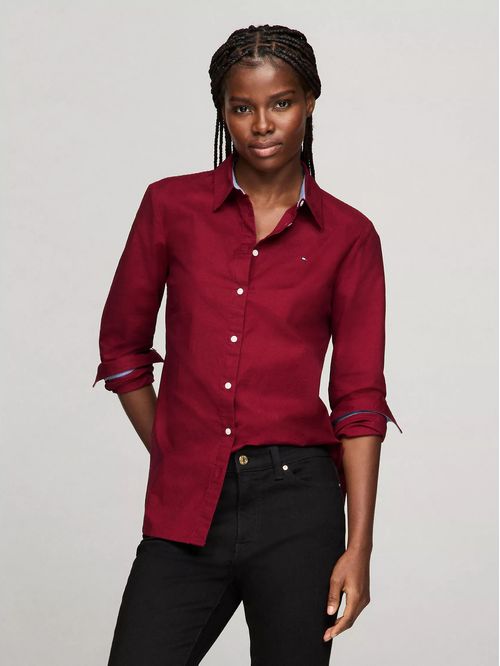 BLUSA W HERITAGE REGULAR FIT SHIRT TH