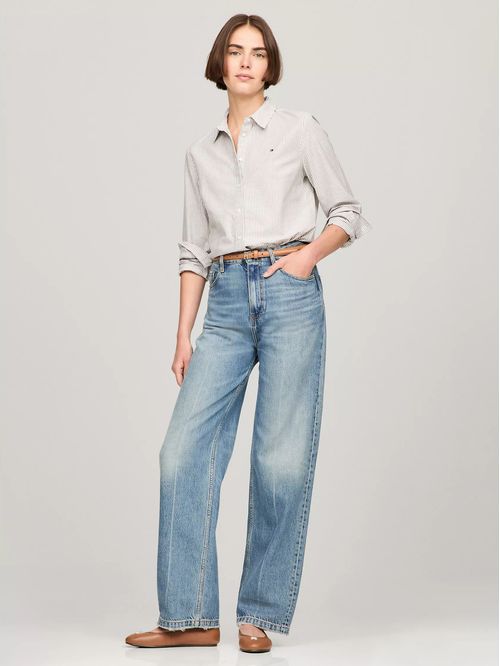 BLUSA W VIS FOULLARD FLEUR SHIRT LS TH