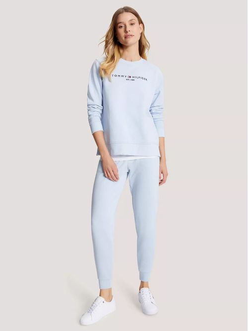 SWEATSHIRT W REG HILFIGER C-NK FLEECE SWE TH