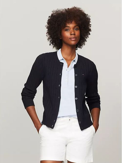 SWEATER W JAMIE CARDIGAN LS TH