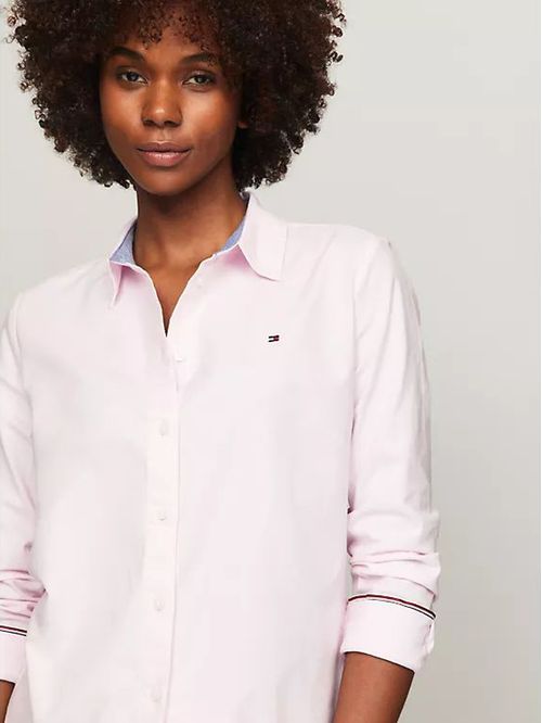 BLUSA W HERITAGE REGULAR FIT SHIRT TH
