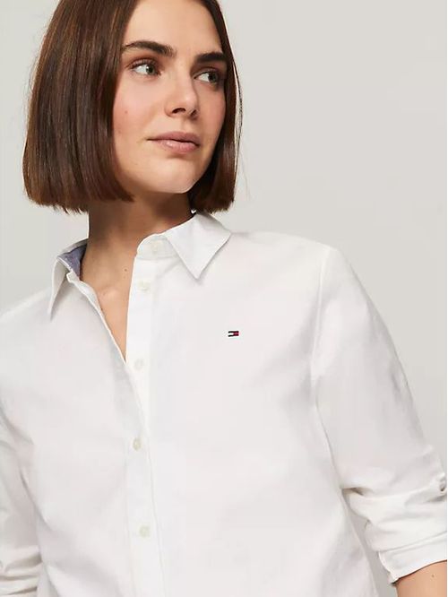BLUSA W HERITAGE REGULAR FIT SHIRT TH