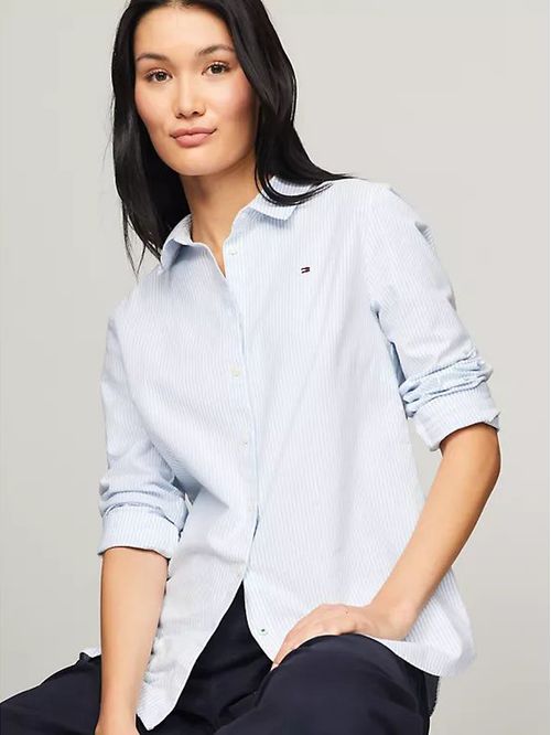 BLUSA W HERITAGE REGULAR FIT SHIRT TH