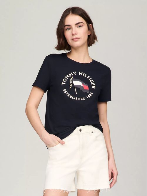 CAMISETA W DOUBLE FLAG TEE TH