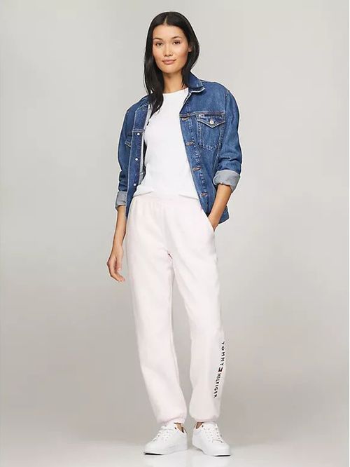 PANTALON W HERITAGE CORP LOGO FLEECE SW