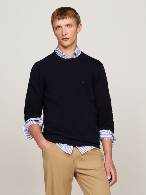 SWEATER ESSENTIAL STRUCTURE CREW NECK TH