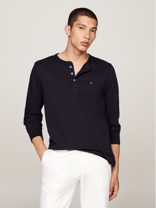 CAMISETA M/L SLUB HENLEY LS TEE TH