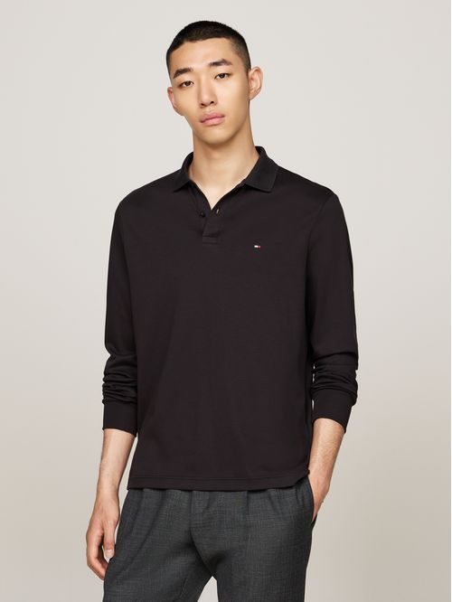 POLO M/L L/S LIQUID COTTON REG POLO TH
