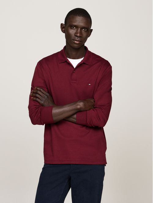 POLO M/L L/S LIQUID COTTON REG POLO TH