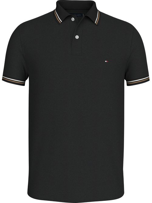 POLO M/C TIPPED SLIM FIT POLO TH