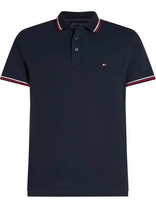 POLO M/C TIPPED SLIM FIT POLO TH