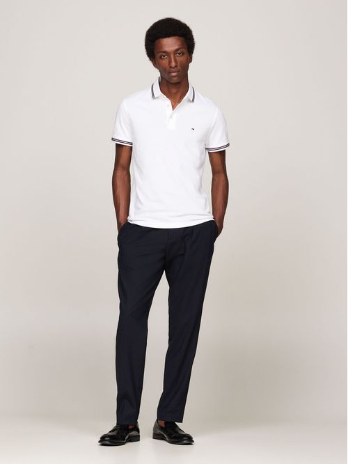 POLO M/C TIPPED SLIM FIT POLO TH