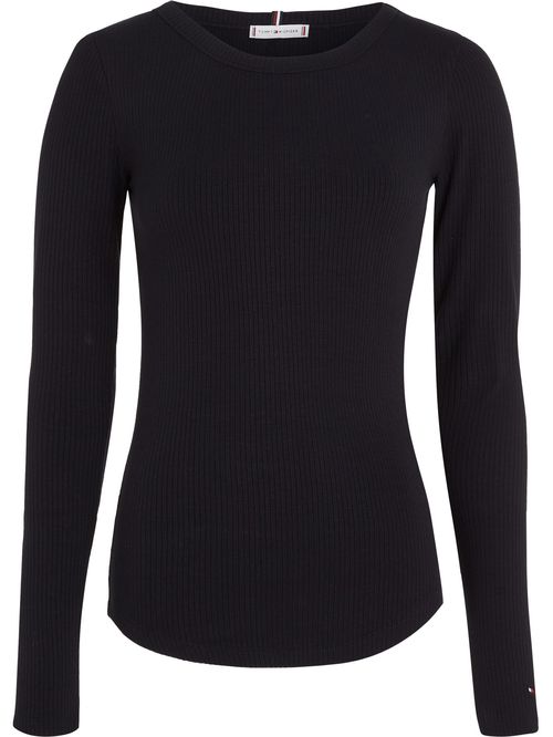 CAMISETA M/L SLIM 5X2 RIB O-NK LS TH