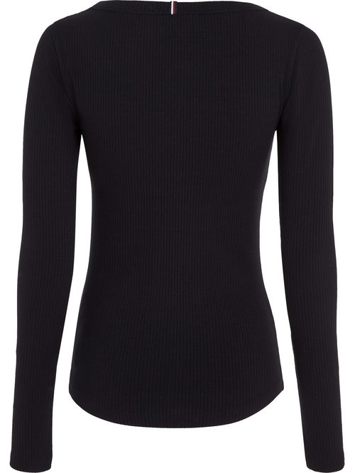 CAMISETA M/L SLIM 5X2 RIB O-NK LS TH