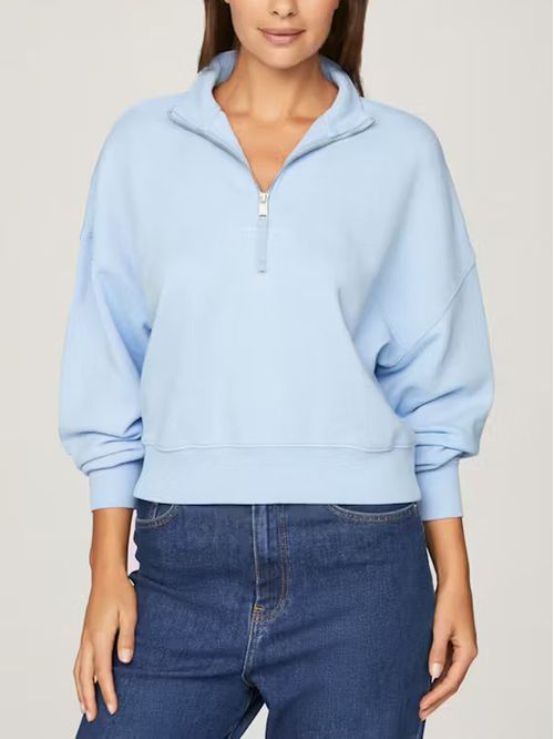 SWEATSHIRT REG MINI CORP 1/2 ZIP SWTSHRT TH