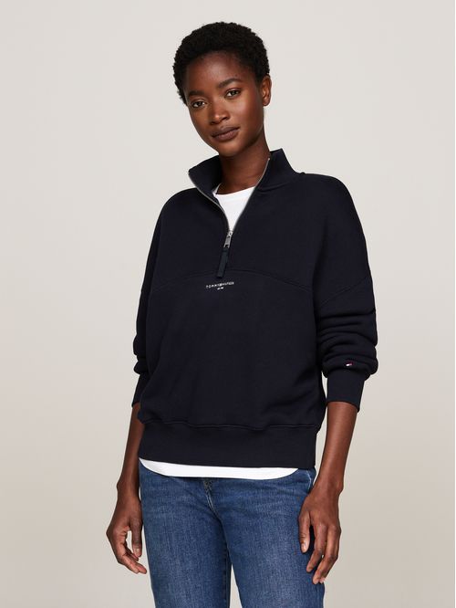 SWEATSHIRT REG MINI CORP 1/2 ZIP SWTSHRT TH