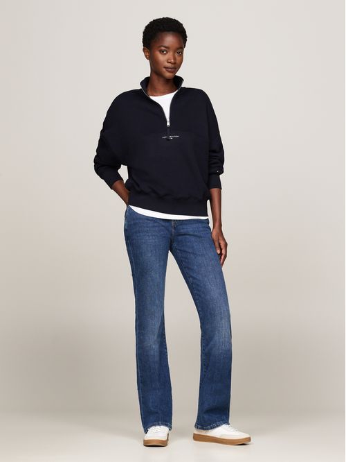 SWEATSHIRT REG MINI CORP 1/2 ZIP SWTSHRT TH